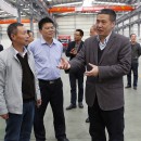 Provincial officials urged Hishan to strive for industry top brand Provincial officials urged Hishan to strive for industry top brand